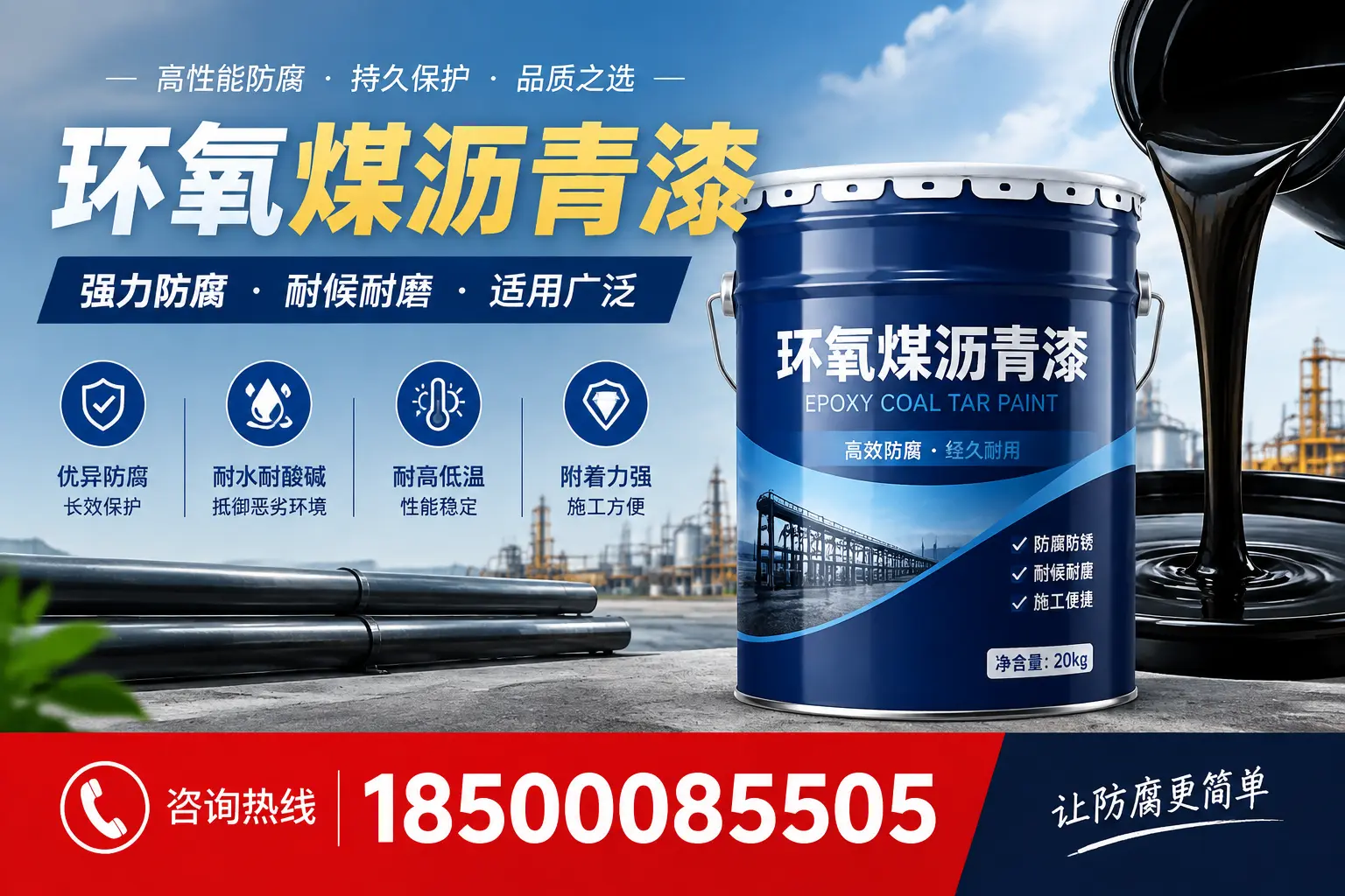 环氧煤沥青漆在不同气候条件下的表现分析，石河子适用性